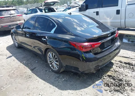 2019 Infiniti Q50 3.0T Luxe z USA, uszkodzony, nr VIN JN1EV7AP3KM519280